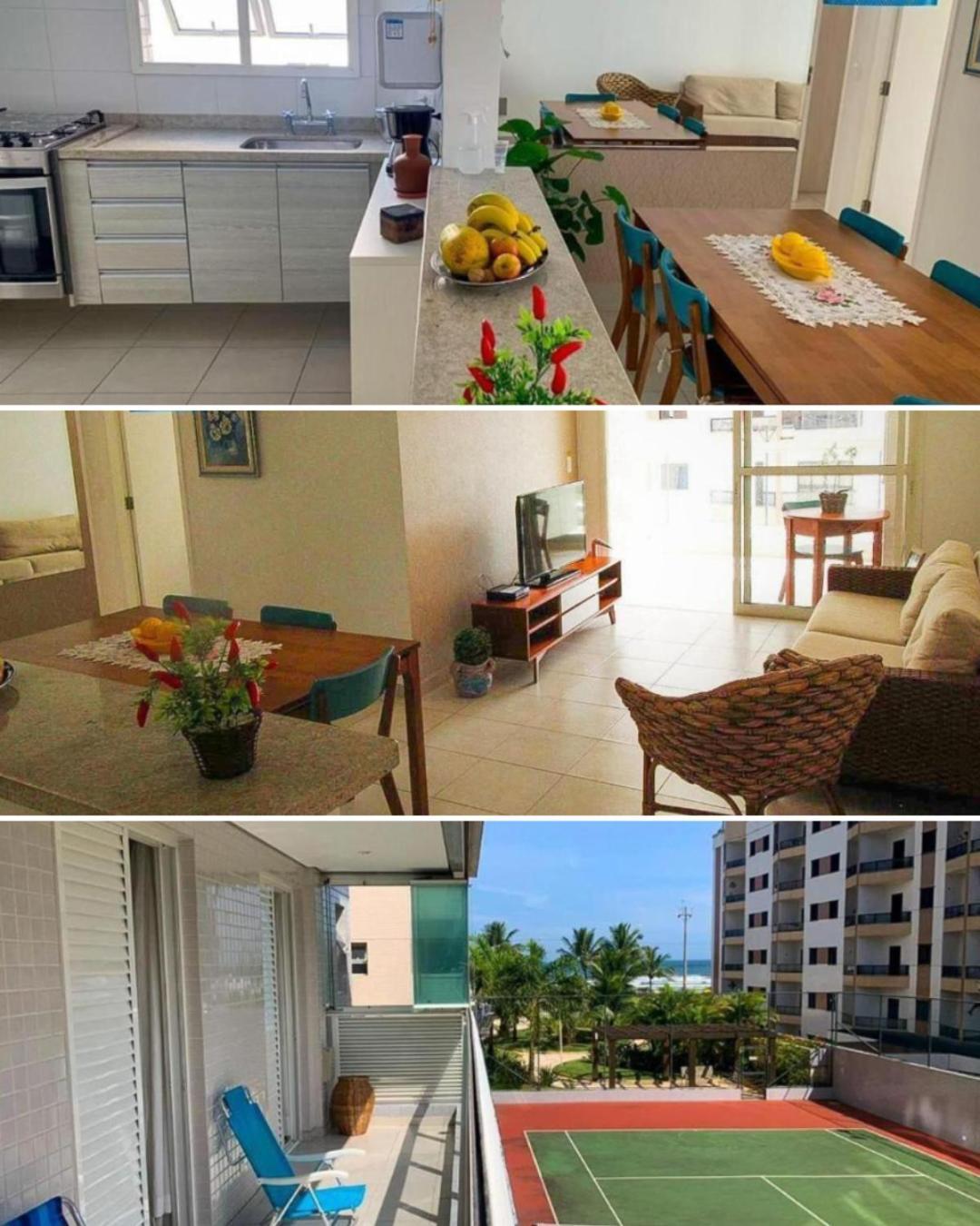 Home 8 I Apto Com Vista Para Mar Bertioga Bagian luar foto